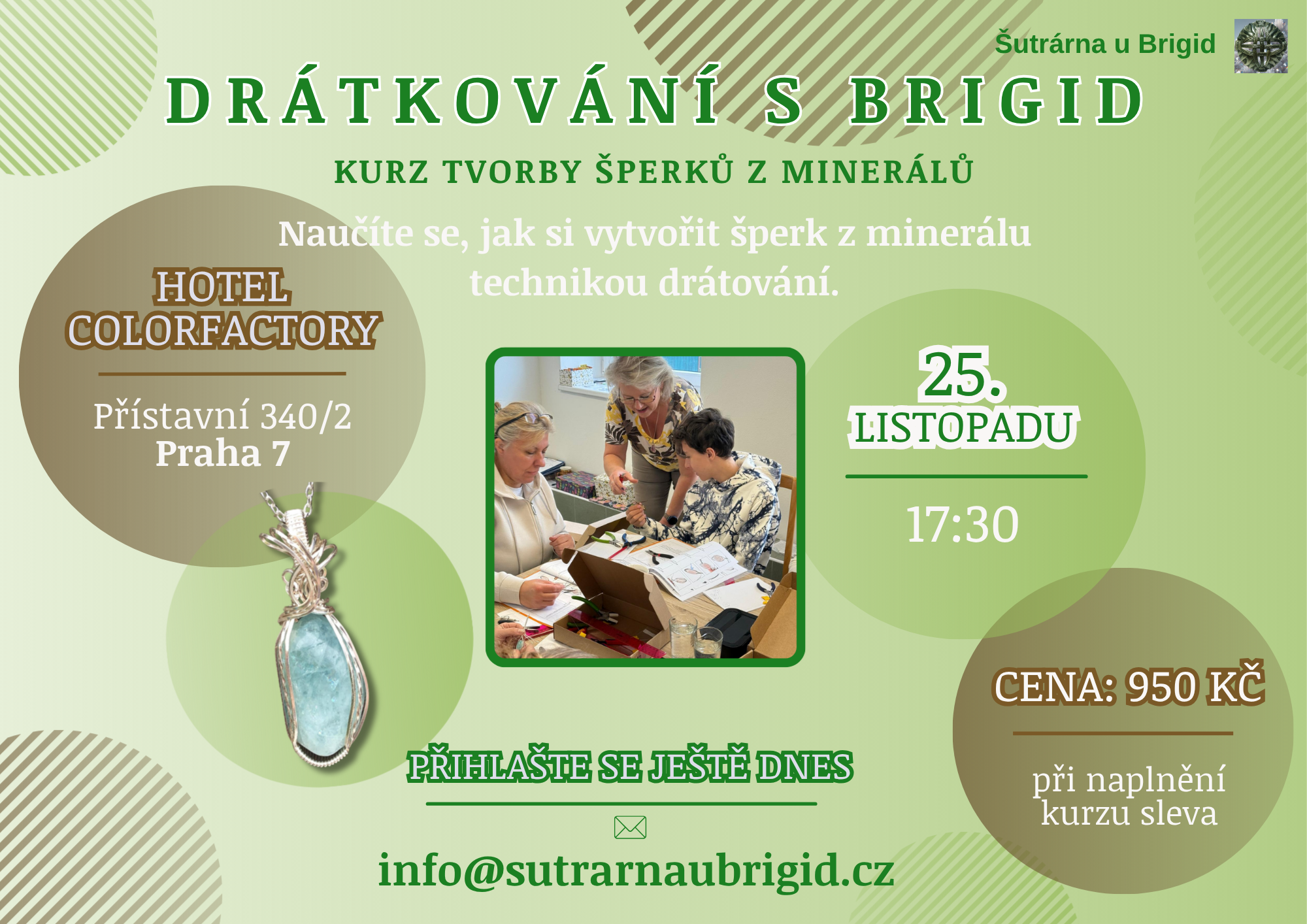 Leták na kurz Praha XI (A4 (na šířku))